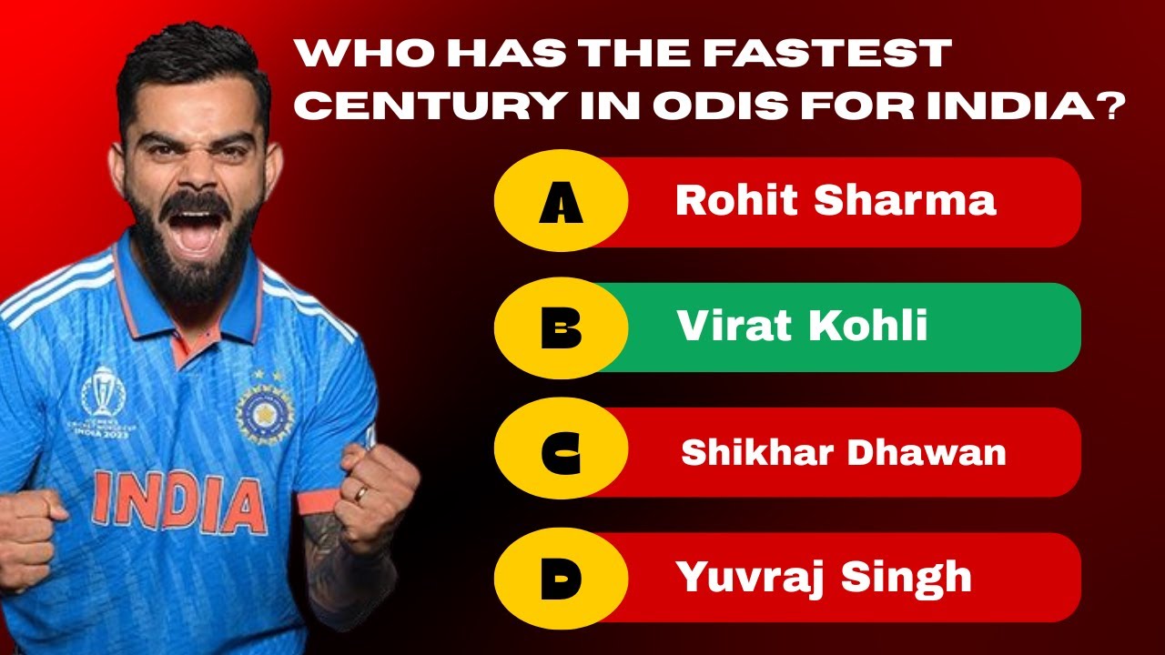 Only True Cricket Fans Can Pass This 😈🏏
