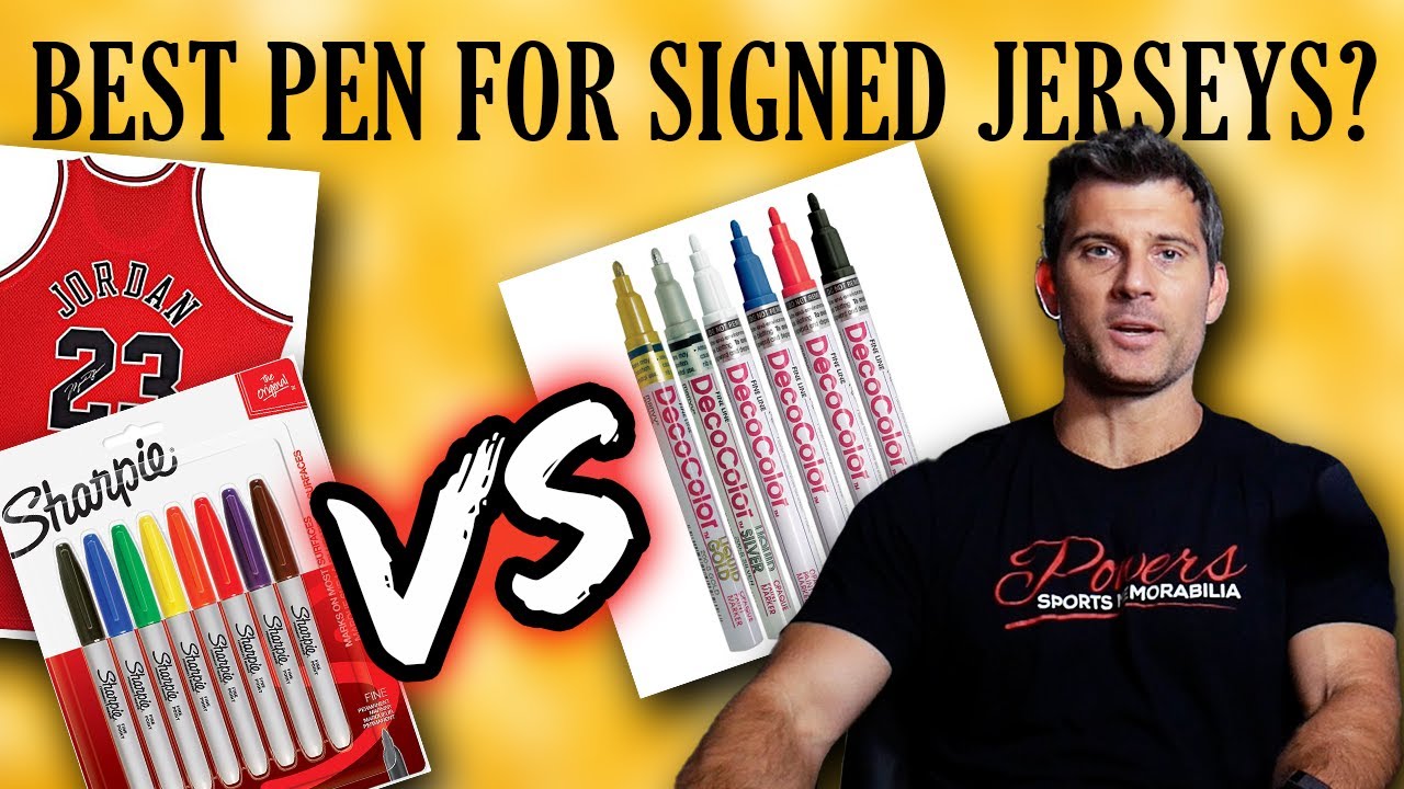 Best Pen For JERSEYS?  Avoid This Pen Before You Get Your Next Item Signed! | PSM