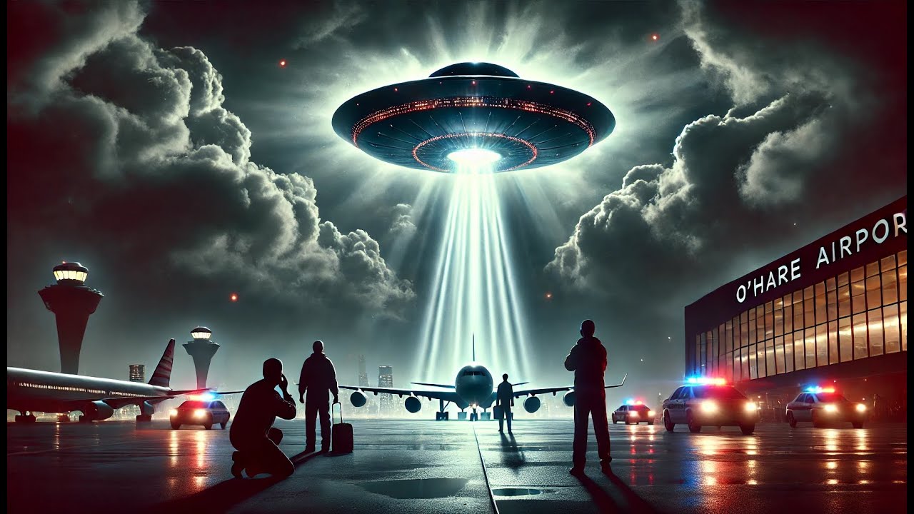 AIRPORT MYSTERY O'Hare UFO Sighting Defies Explanation! 🚀👽| Scary Secrets Official