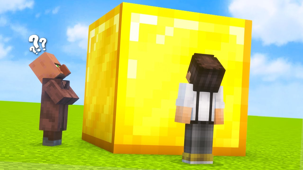 Minecraft, Aber Blöcke Sind Viel Zu Groß