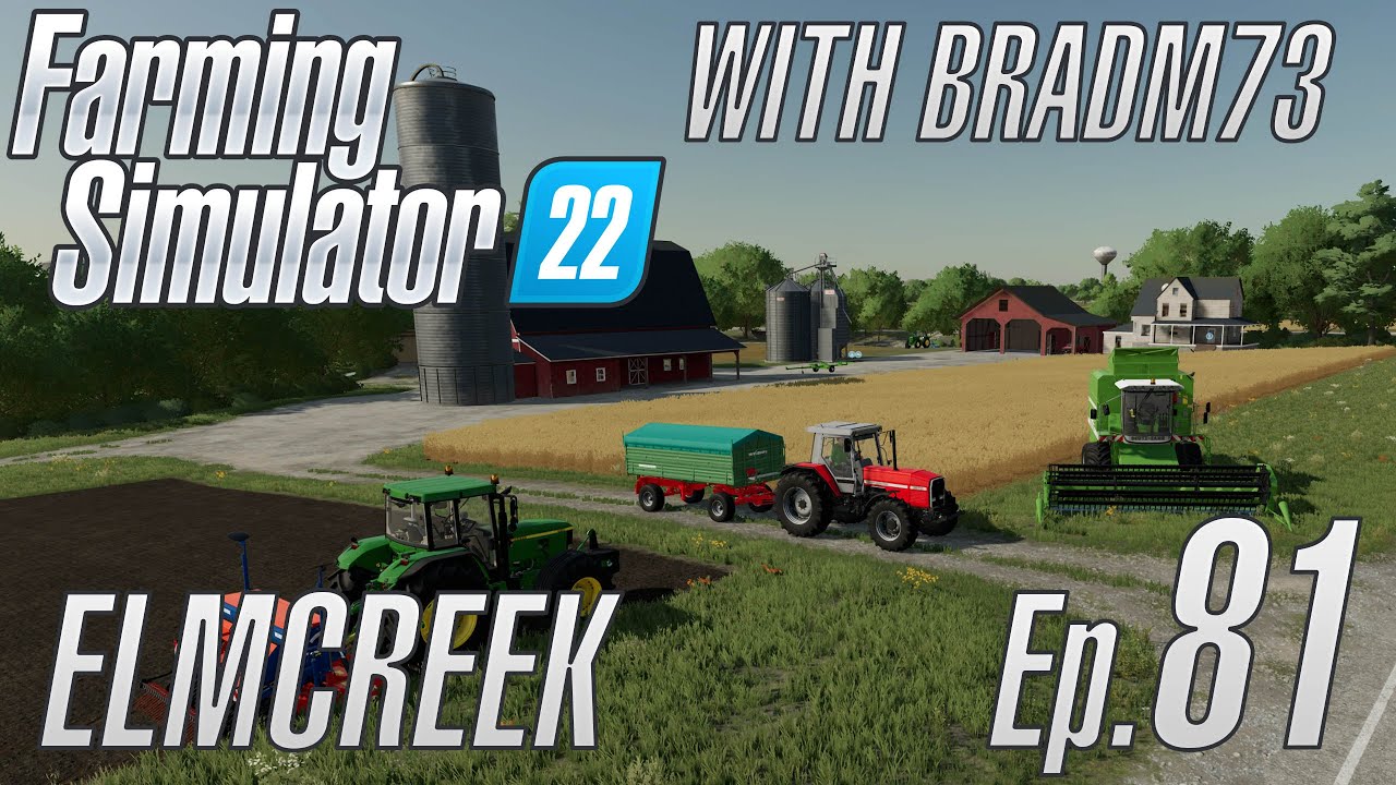 Farming Simulator 22 - Let's Play!! Episode 81: Creating grass bales and more!