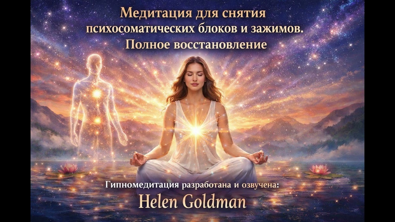 Медитация для снятия психосоматических блоков | Гипно - медитация