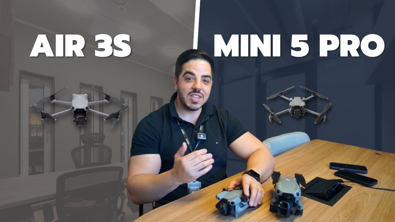 Mini 5 Pro X Air 3s | Qual Escolher? | Premier Drones Loja Autorizada DJI