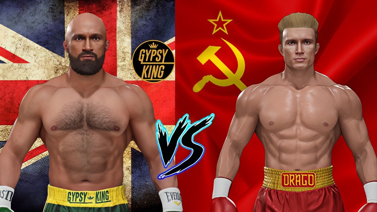 Tyson Fury Vs Ivan Drago - Fantasy Match   (WWE 2K25)