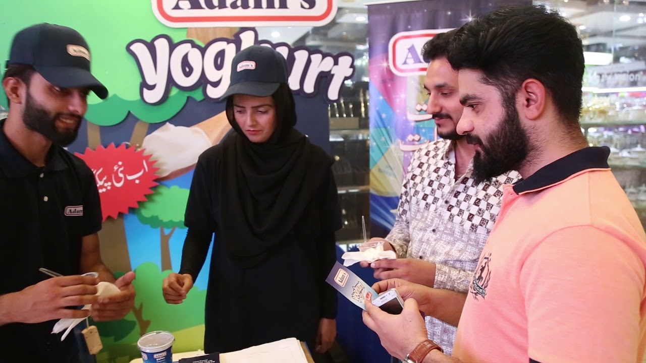 Adam's Store Activity at Yoghurt Relaunch - 2019