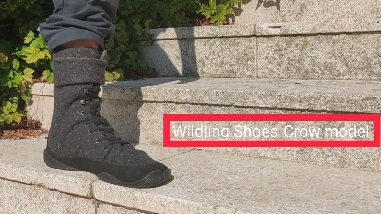 Wildling Barefoot Shoe Review - Crow winter model