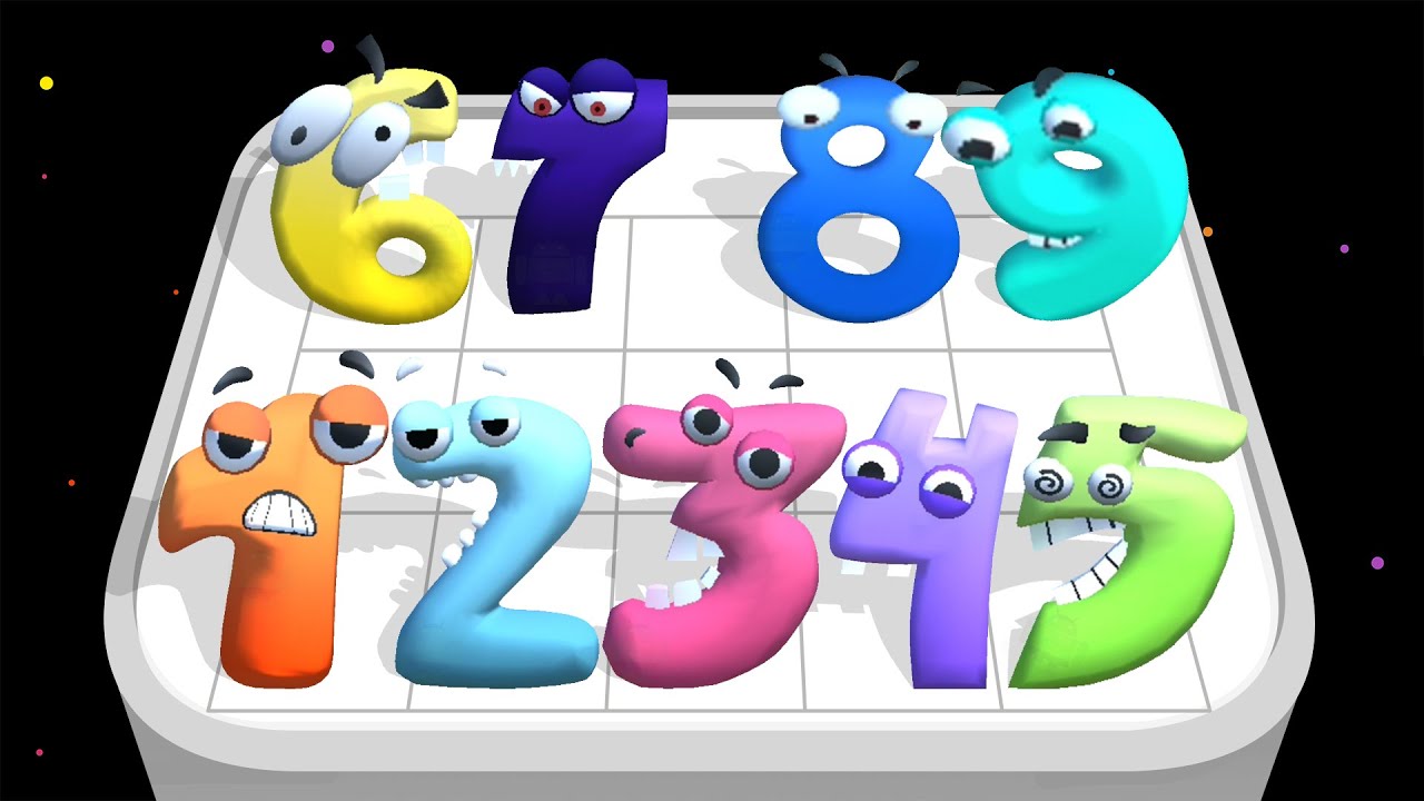 MERGE NUMBERJACK RUN 3D - Математические сражения (максимальное обновление)