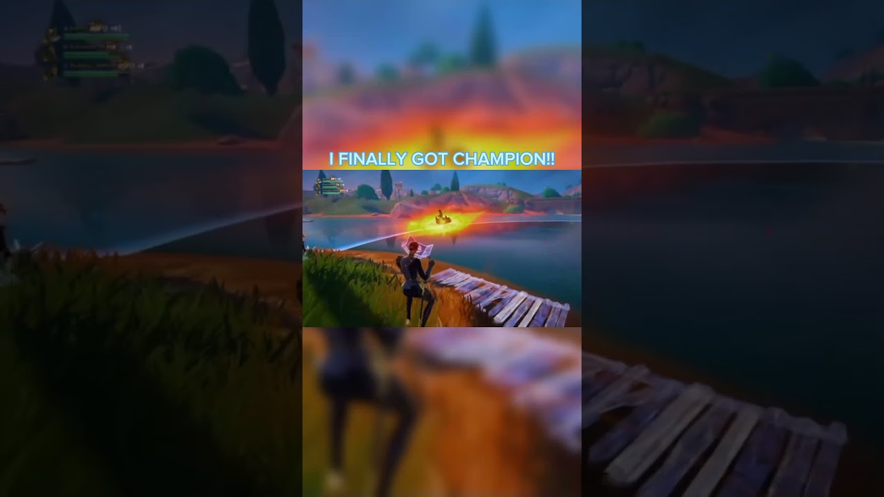 I finally got champion in ranked! #fortnite #gaming #rankedfortnite