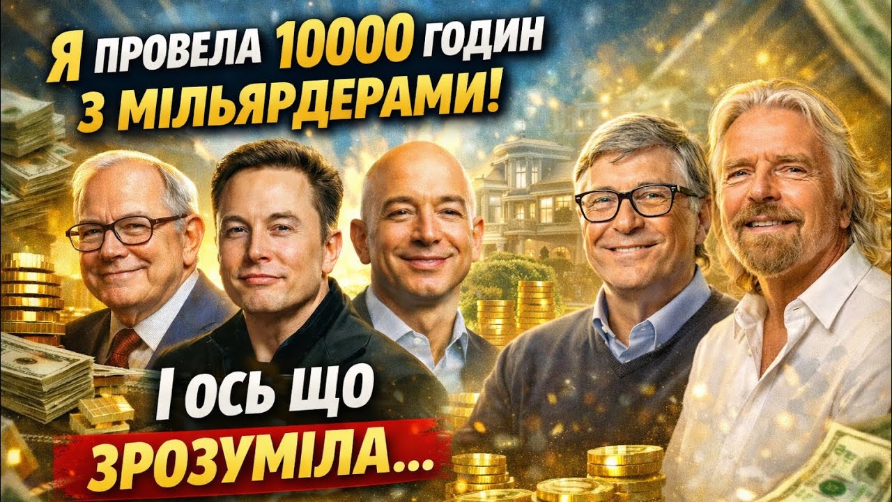 Я провела 10000 годин з мільярдерами, і ось що зрозуміла 