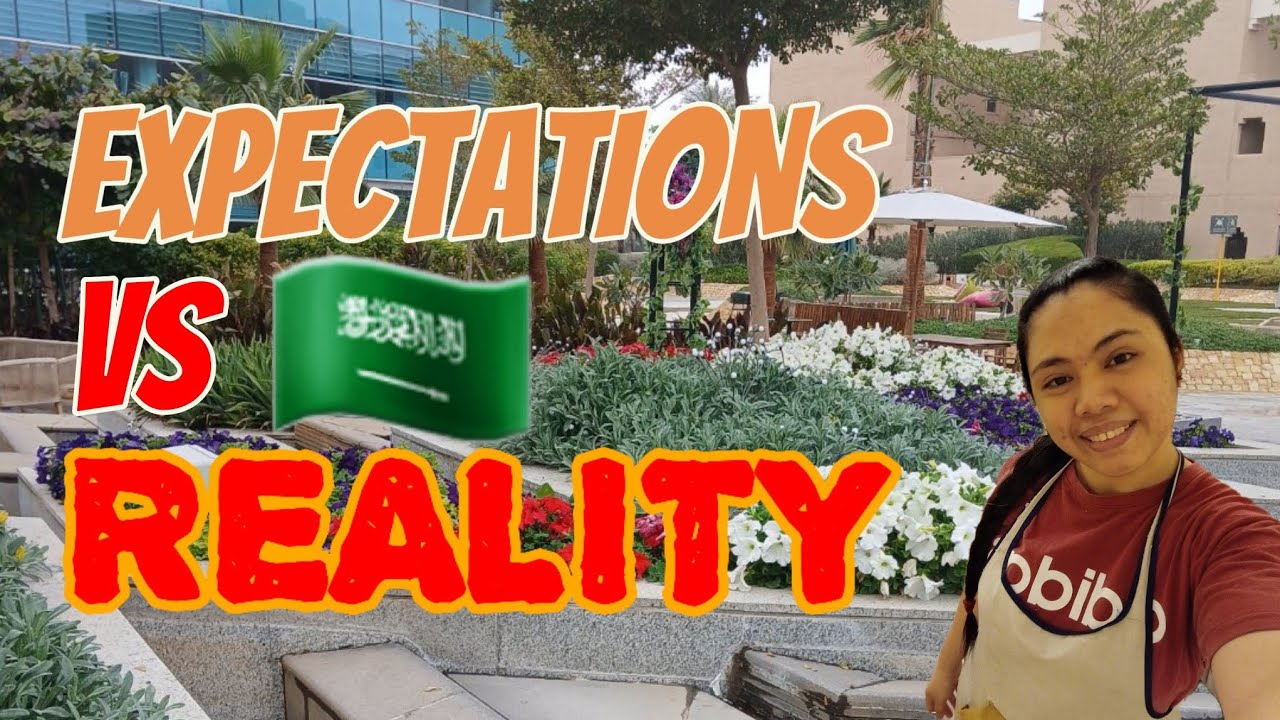 EXPECTATIONS VS. REALITY SA ABROAD #domestichelpers #kadama #middleeast #minivlog