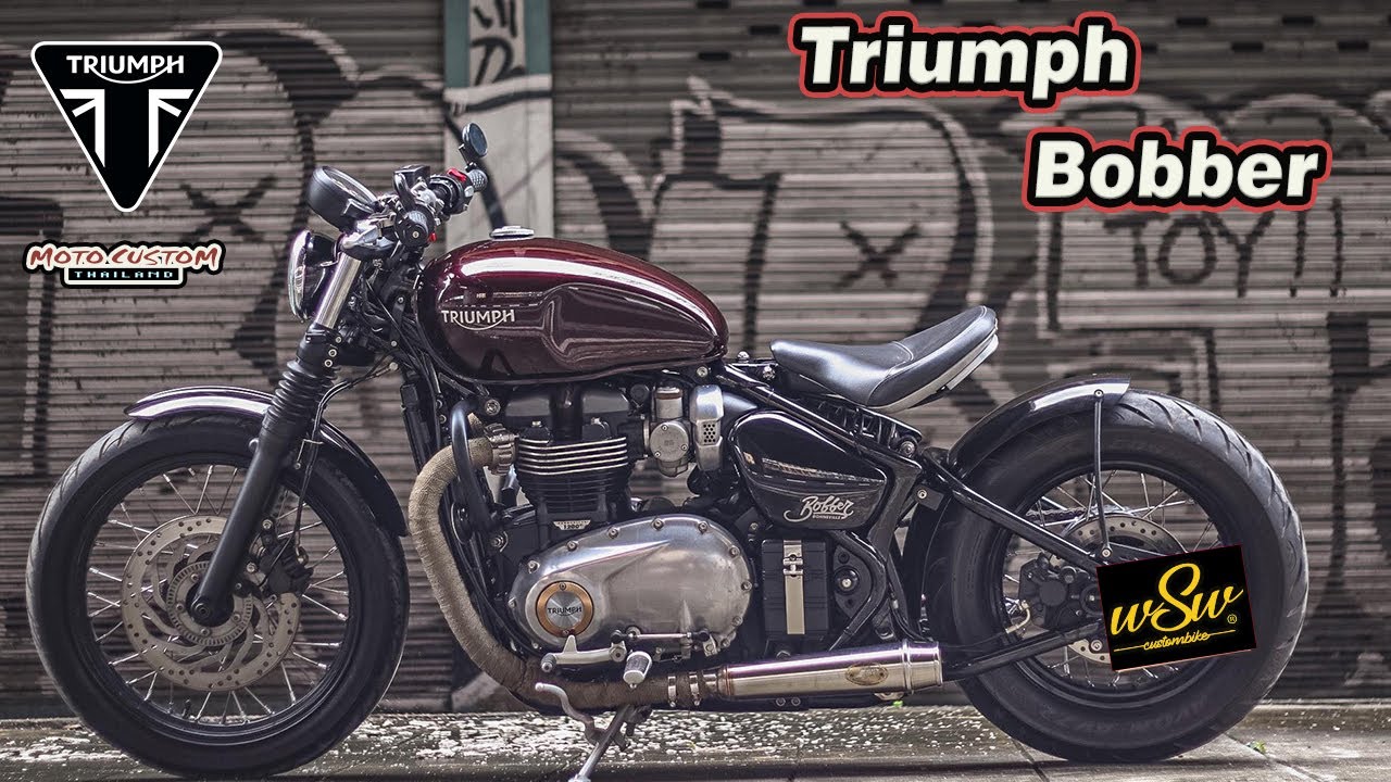 EP84 [SUBTITLE] รีวิว Triumph Bobber แต่งไม่เยอะ แต่ได้ทรงโคตรเด็ด Moto Custom Thailand  WSW CUSTOM