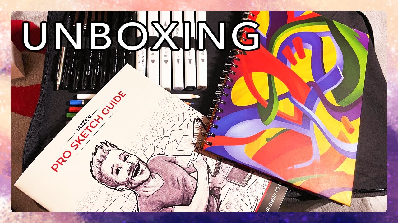 UNBOXING @Jazza Pro Sketch Pack