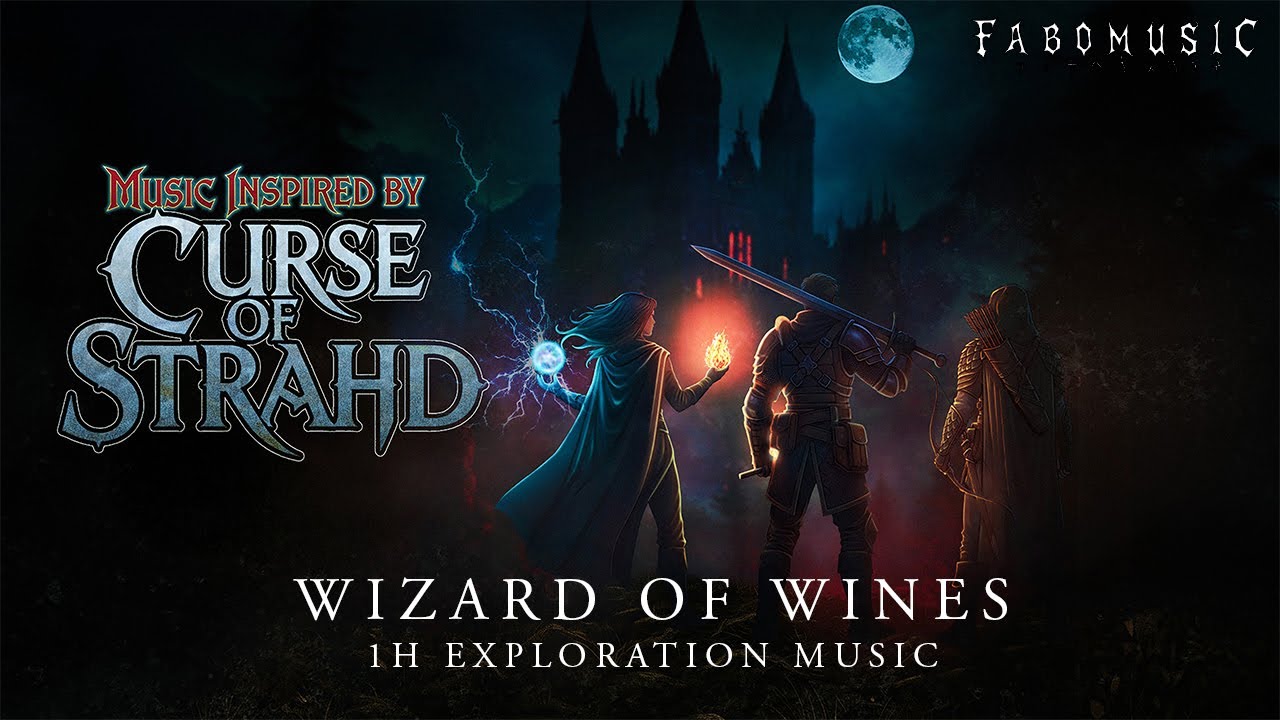 Wizard of Wines | Curse of Strahd Fan OST | 1h Winery Exploration Music | Loop