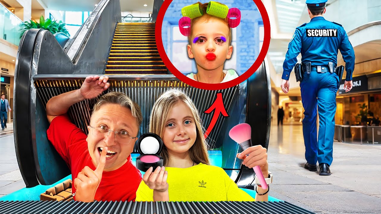 ⛔ Cine ULTIMUL iese din MALL 🏪 CÂȘTIGĂ cutia MISTERIOASĂ 🎁