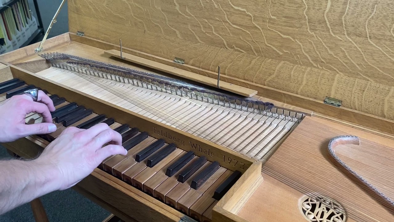 Un-fretted Clavichord made by Whale and Feldberg 1973