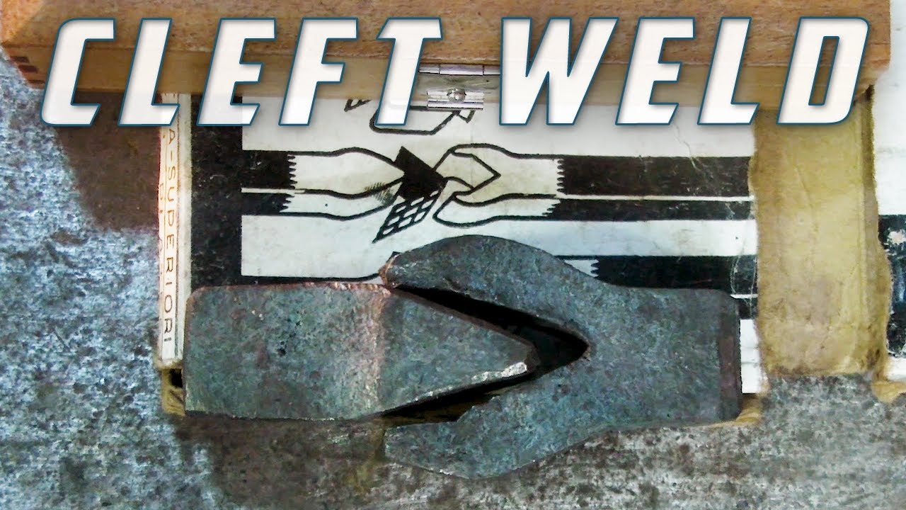 Forge welding with Filip Ponseele: The cleft weld! (2020)
