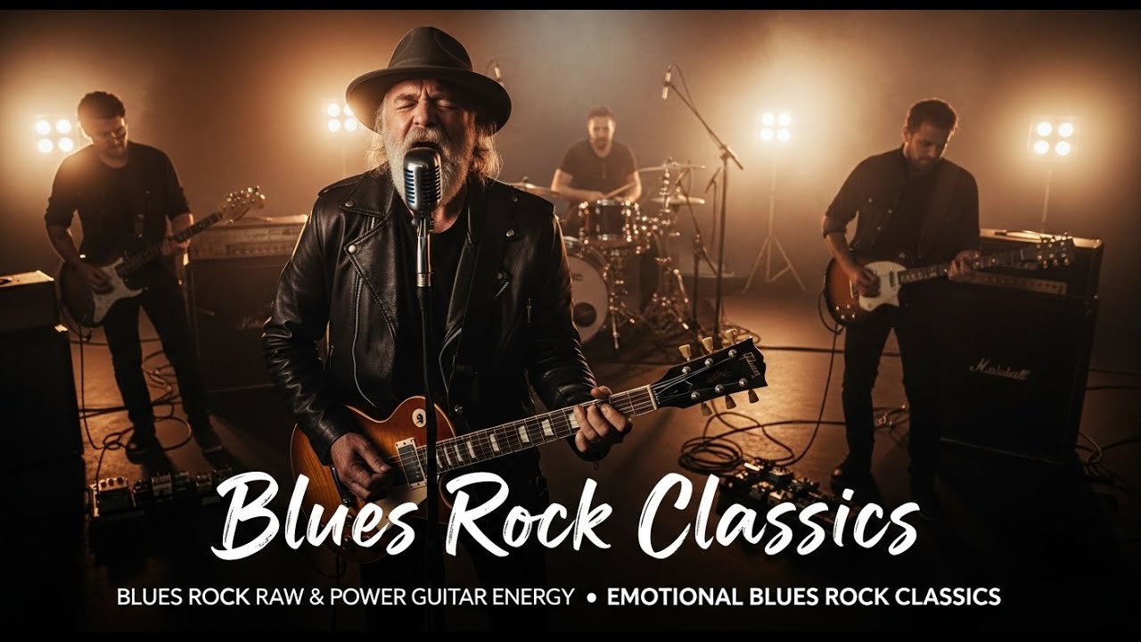 Jimi Hendrix, Eric Clapton, SRV, Muddy Waters, ZZ Top – Classic Blues Rock Vocals & Guitar Riffs