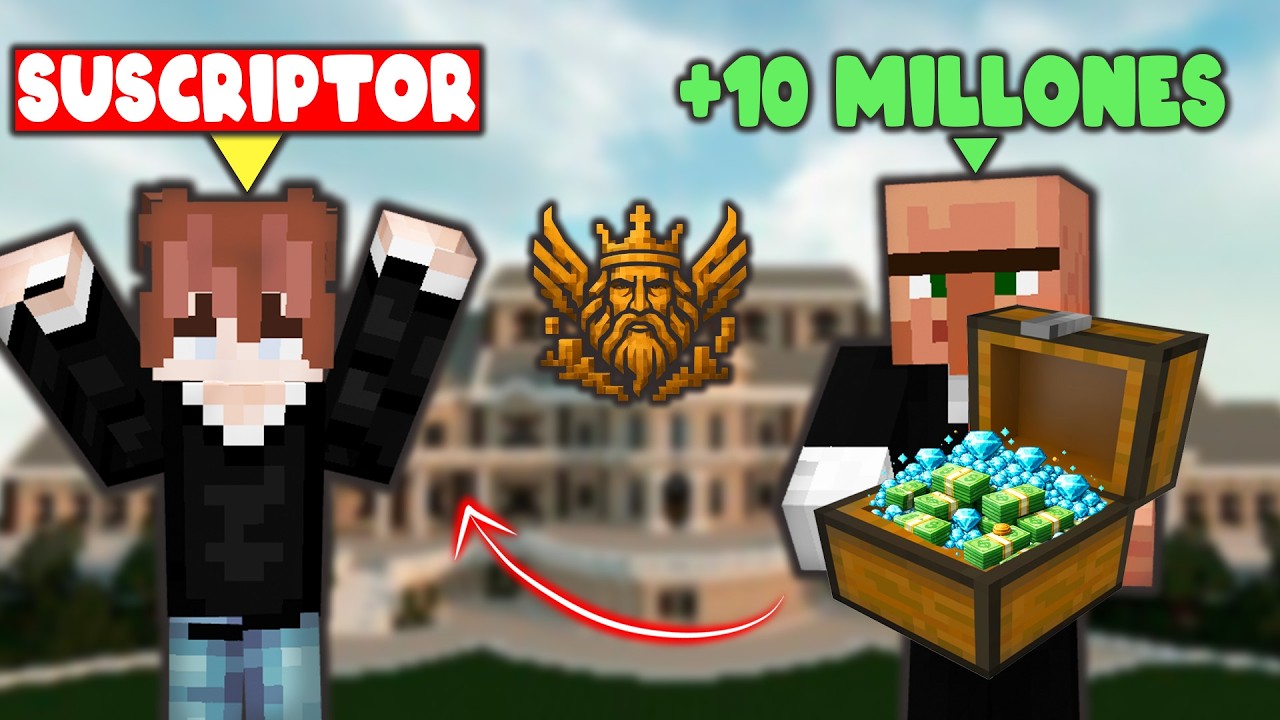 UN SUSCRIPTOR PASÓ de POBRE a MILLONARIO en DIOSESMC🤑💸