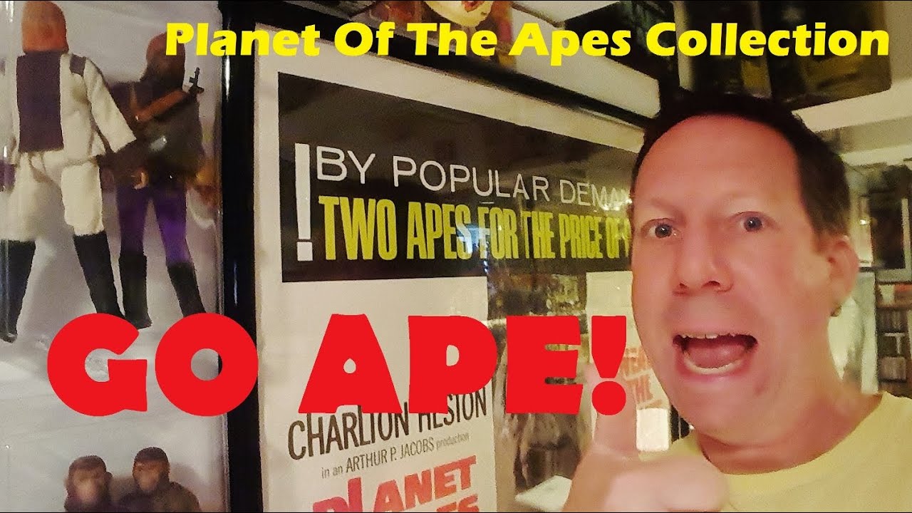 Planet of The Apes Collection. Posters, Figures, Records, and more. GO APE!