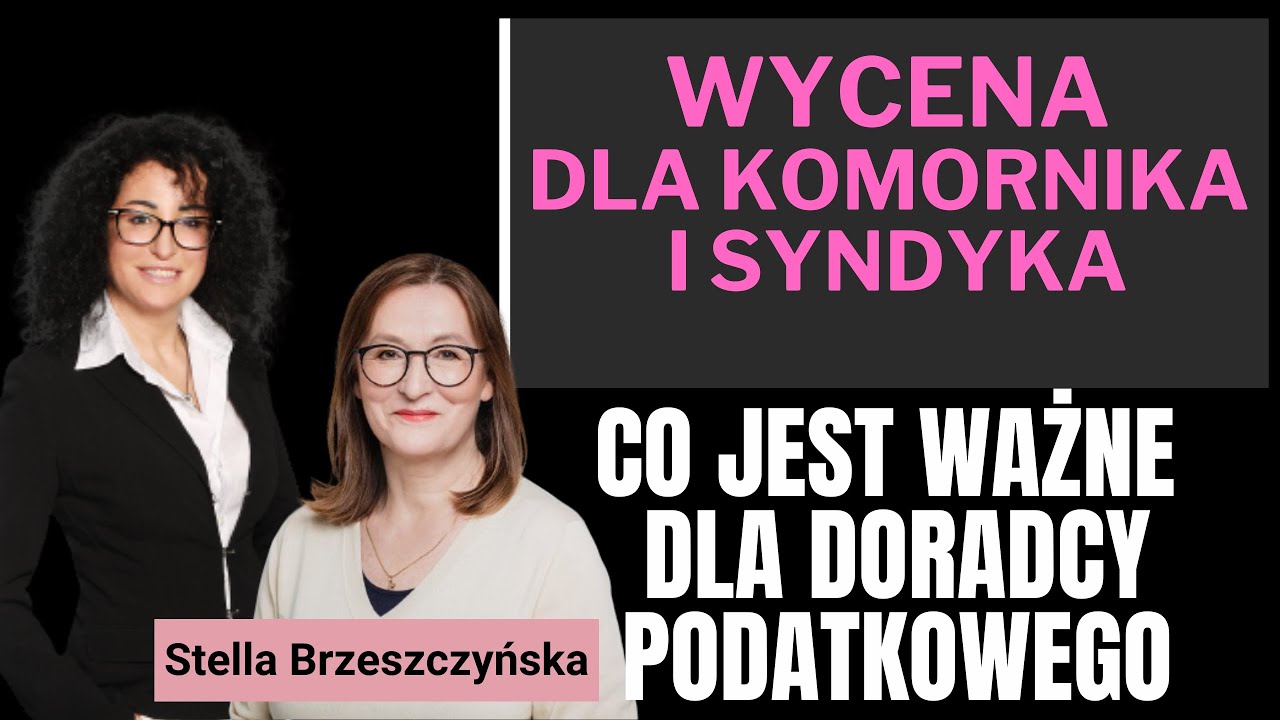 #110 Operat szacunkowy do komornika i syndyka - ważne elementy z punktu widzenia doradcy podatkowego