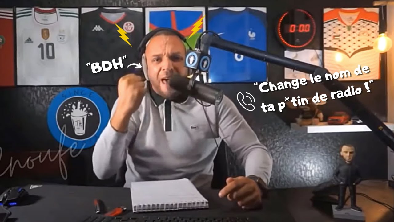 Bassem S'embrouille Avec Un Auditeur Qui Veut Changer Le Nom De La Radio 👊💥