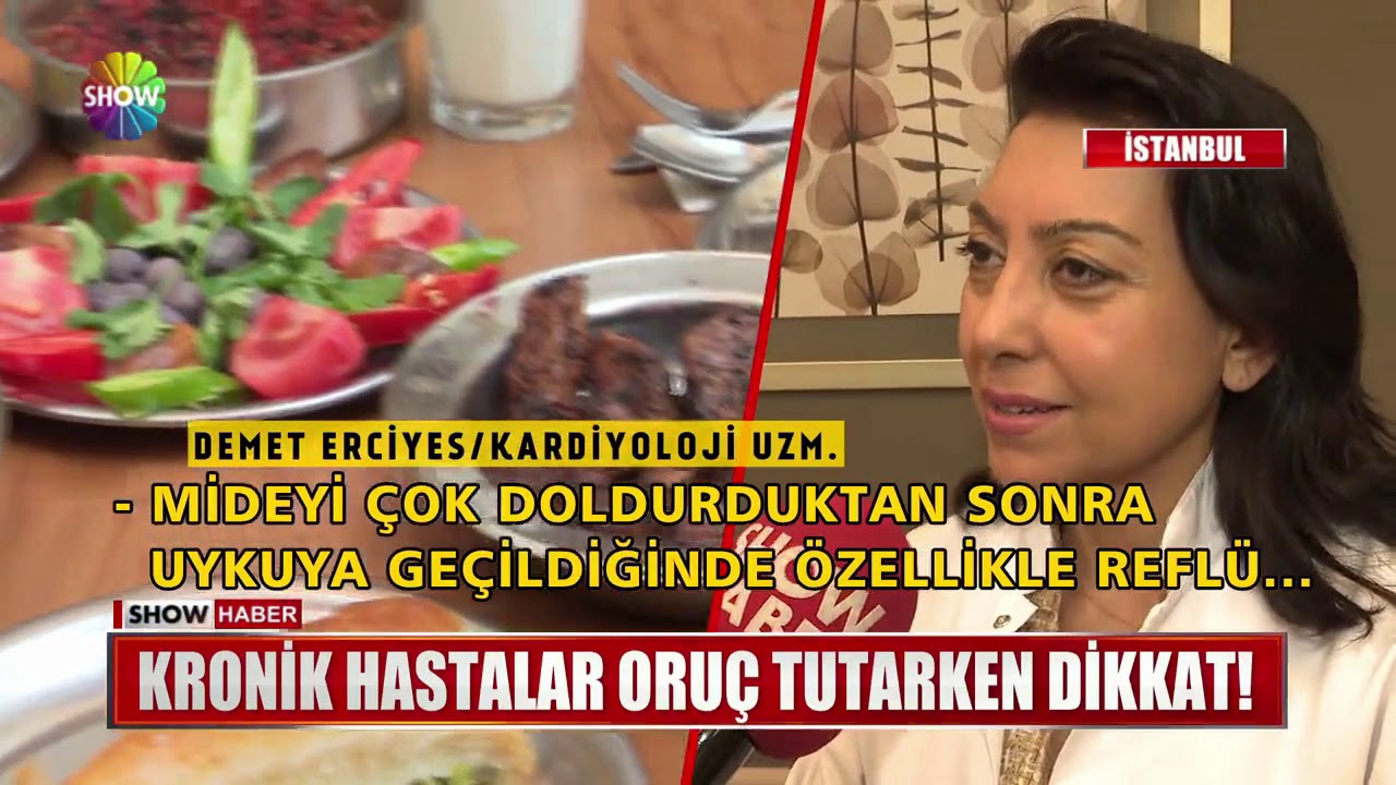 Kronik hastalar oruç tutarken dikkat!