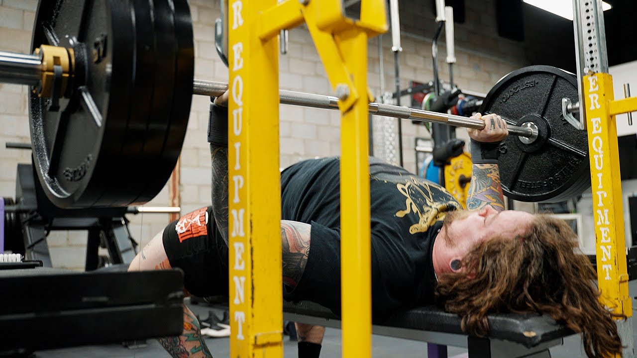 The Fastest My 405lb Bench Press Has Ever Moved! [Training vlog]