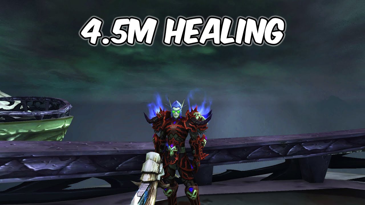 4.5M HEALING - 9.2.5 Blood Death Knight PvP - WoW Shadowlands PvP