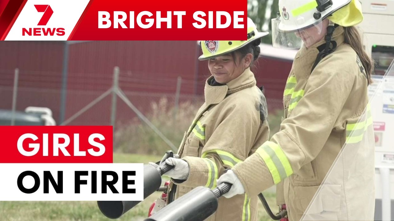 Girls on Fire program trains future first responders | 7NEWS