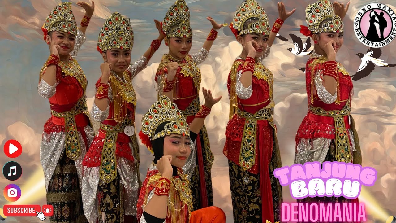 TARI TANJUNG BARU ||WAWA KIA SARAH KEISHA SIFA CHERYL #denomania #jawabarat #taritradisional 