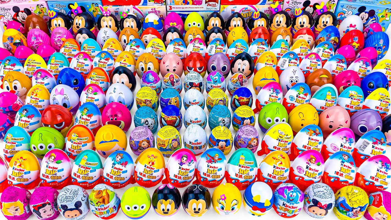 ASMR DISNEY Mickey SQUISHY Mystery Toys UNBOXING | Unpacking So Many Kind Of Surprise Egg