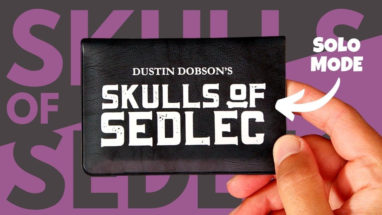 Skulls of Sedlec | How to Play & Solo Board Game Playthrough | Microgame from Button Shy