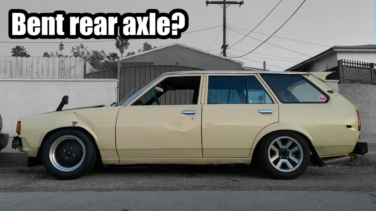Rear End almost fell out. 1981 Corolla Wagon Deluxe 3TC KE70 AE72 AE86