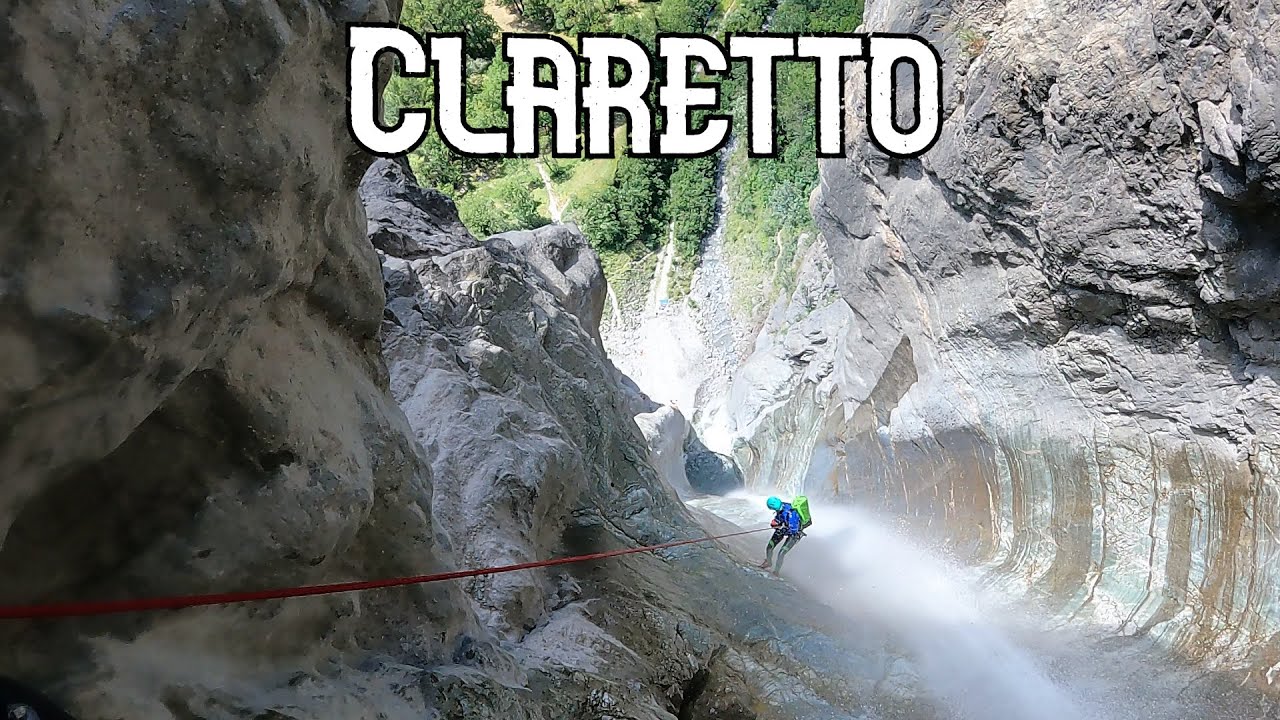 Claretto Inferior V6A2III - Italia - Canyoning Val di Susa