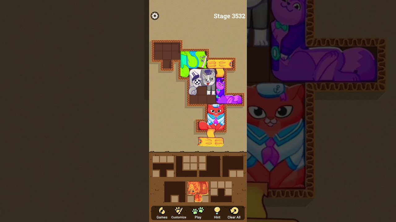 #cat #games #puzzle #gaming #shorts