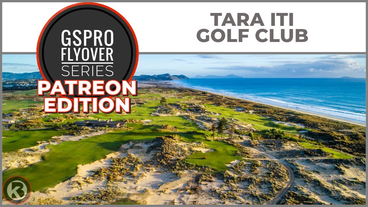 GSPro Course Flyover - Tara Iti Golf Club - Designed by Tekbud - Patreon Exclusive