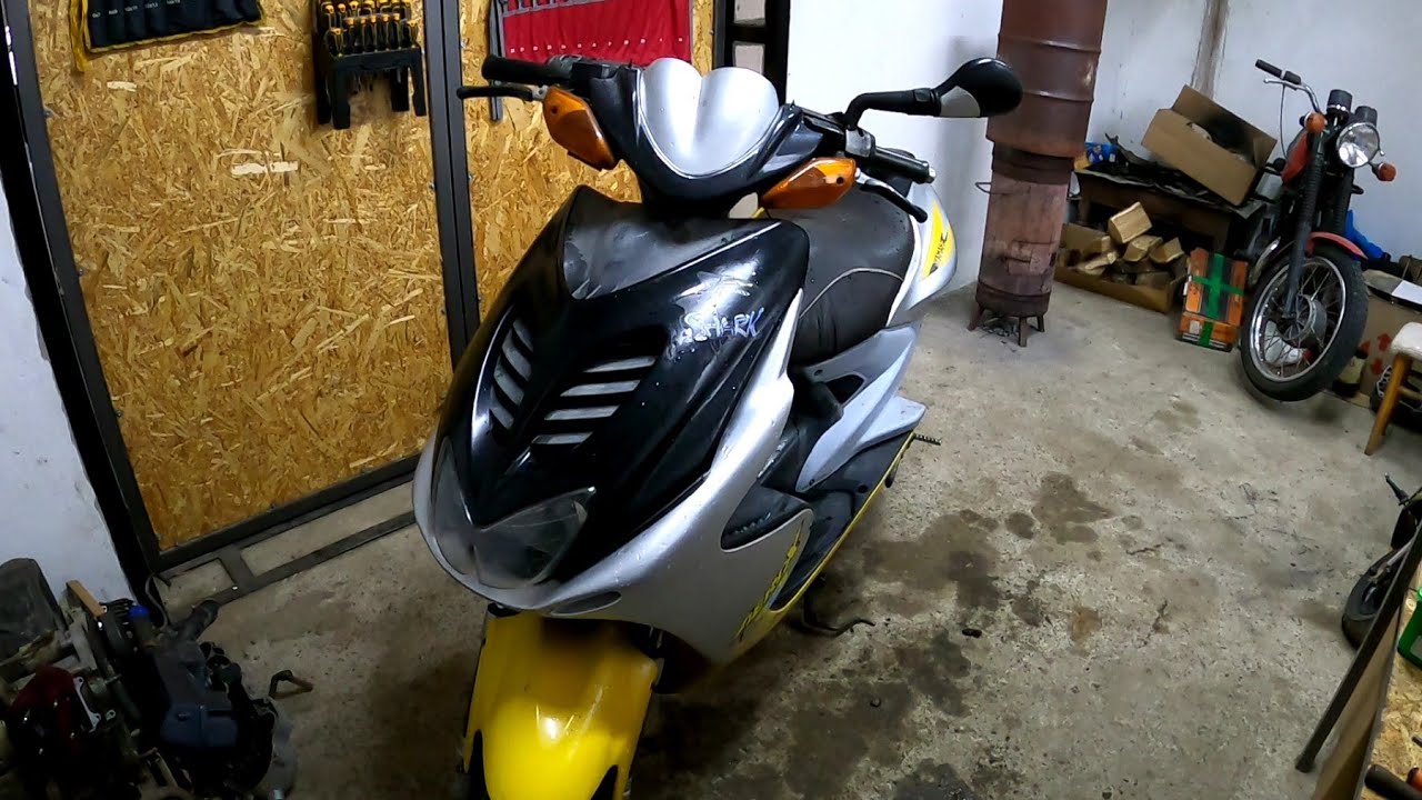 Ремонт мотора Yamaha Aerox.@Гараж Сталеві Нерви