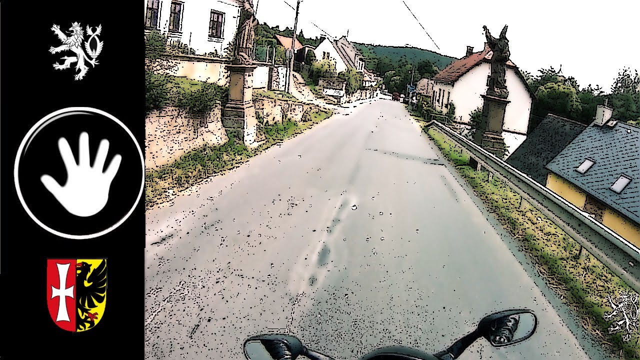 West Bohemia - Manět&iacute;n. Through The Eyes Of A Biker / Manět&iacute;n očima motork&aacute;ře.
