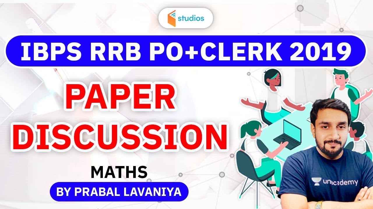 IBPS RRB PO/Clerk 2019 | Maths by Prabal Lavaniya | Paper Discussion