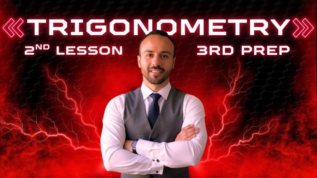 Math | Trigonometry | prep 3 | lesson 2 | main trigonometrical ratios | Mr Eslam Ashraf | حل المعاصر
