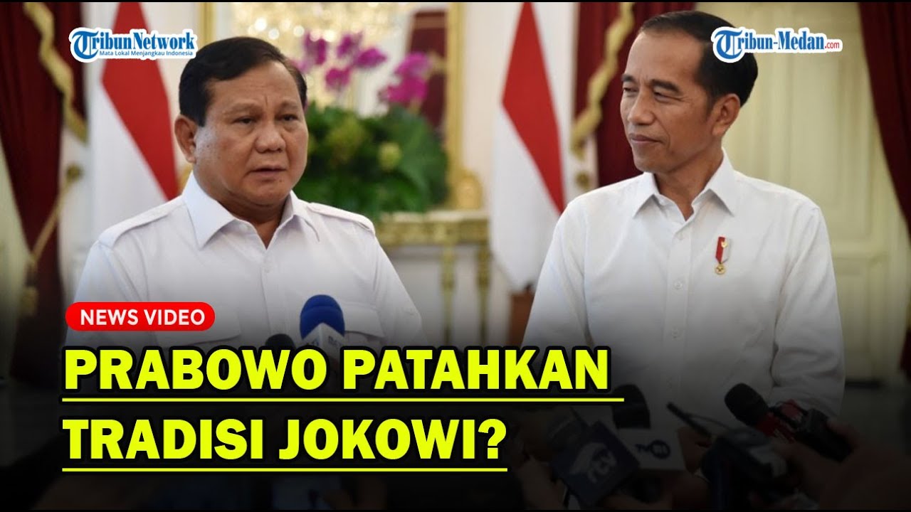 PRABOWO Patahkan Tradisi Jokowi di Sidang Tahunan MPR, Apa Itu❓