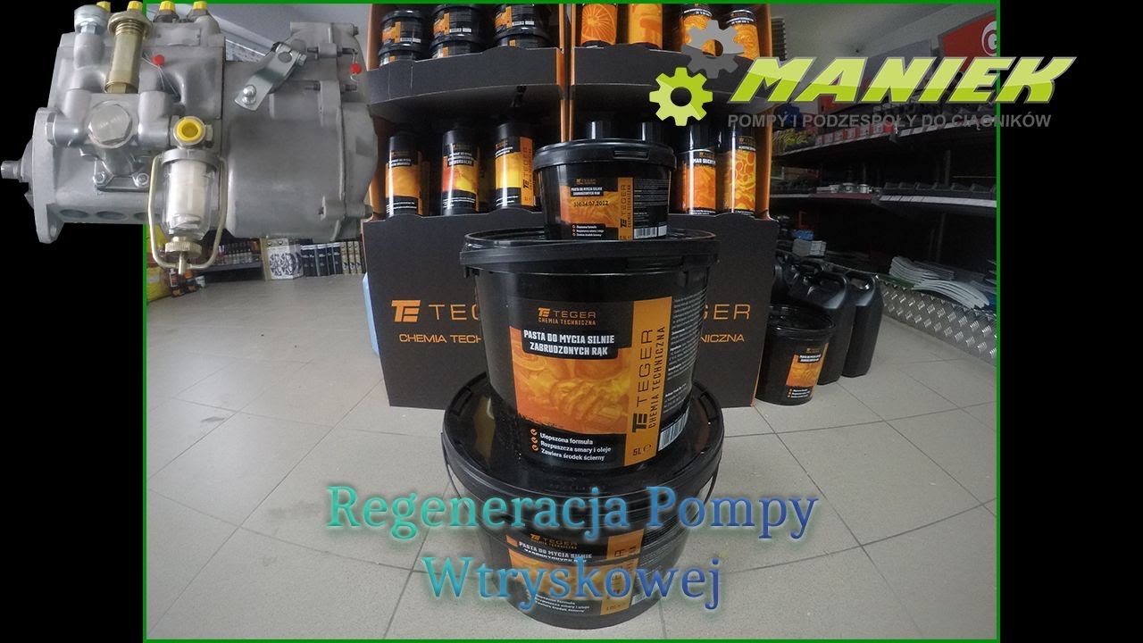Sklep Maniek | Regeneracja Pompy | www.sklepamaniek.pl