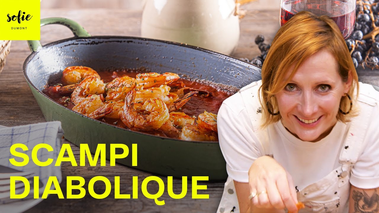 Heerlijk pittige Scampi Diabolique | Sofie Dumont | NL
