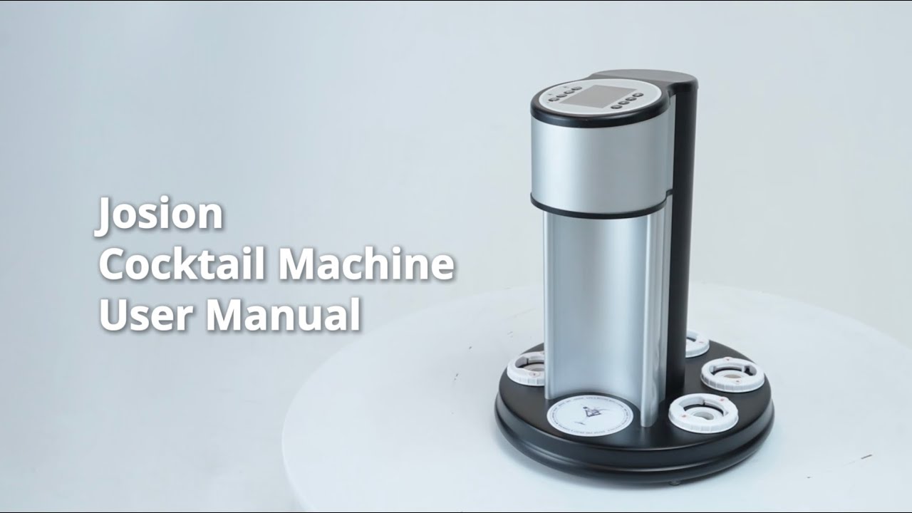 Josion Cocktail Machine User Manual
