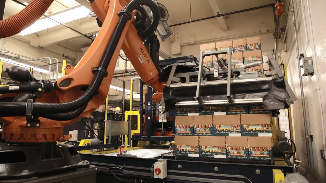 KUKA Robots Help Widmer Brewing Automate Their Packaging Line