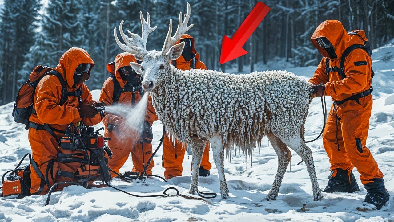 Barnacle-Covered Reindeer&rsquo;s Rescue Will Leave You Speechless!
