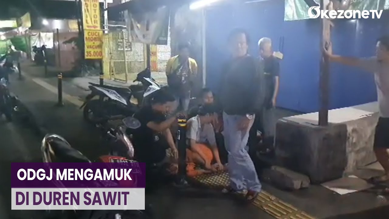 ODGJ Mengamuk, Teriak Ambulans dan Mengaku Sakit Jiwa di Duren Sawit