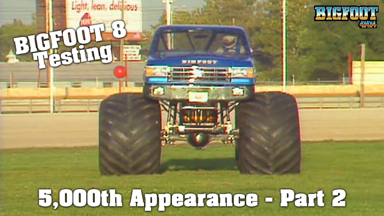 5000-е появление 1989 — Часть 2. Тестирование BIGFOOT 8 — BIGFOOT Monster Truck
