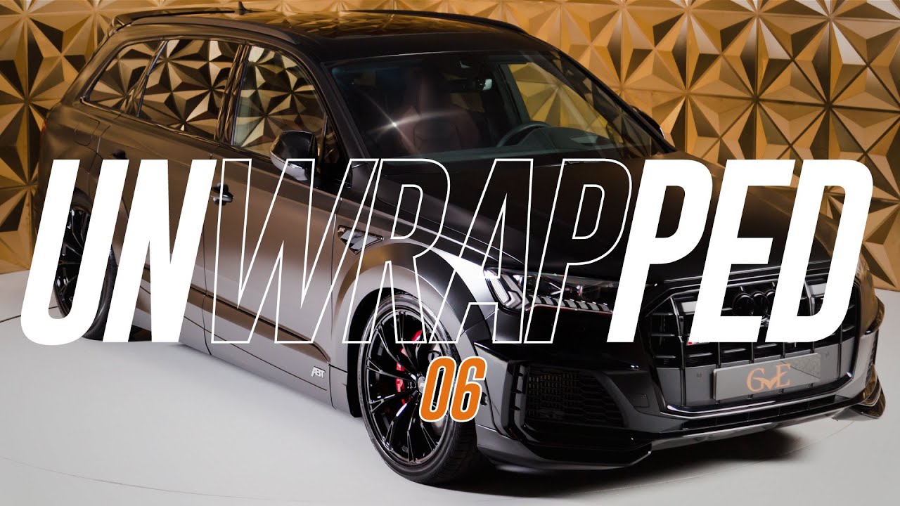 Unwrapped 06: ASTONISHING ABT WIDE BODY AUDI SQ7 | Satin wrapped | Milltek active sound & suspension
