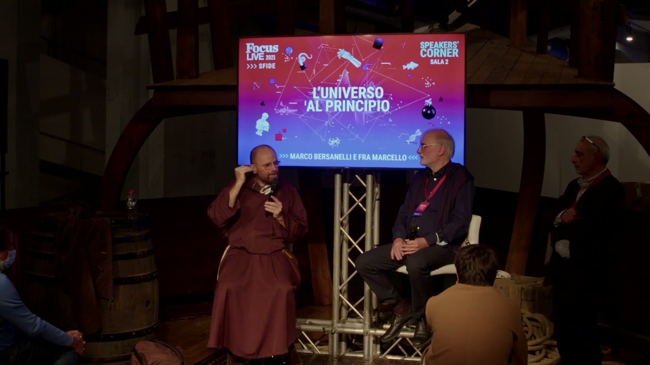 L'universo al principio | Marco Bersanelli e Fra’ Marcello | Focus Live 2021